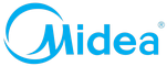 Логотип фирмы Midea в Абакане