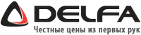 Логотип фирмы Delfa в Абакане